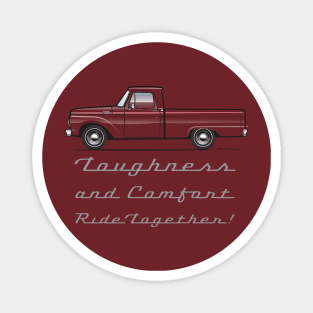 Toughness and confort ride together Magnet